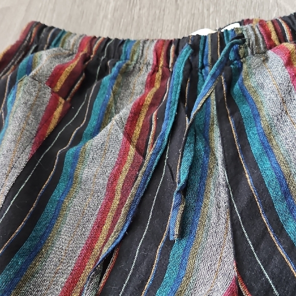 Striped Multicolor Women's Shorts - Picture 5 of 5